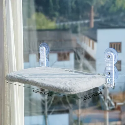 UAMLY Percha inalámbrica para gatos en la ventana