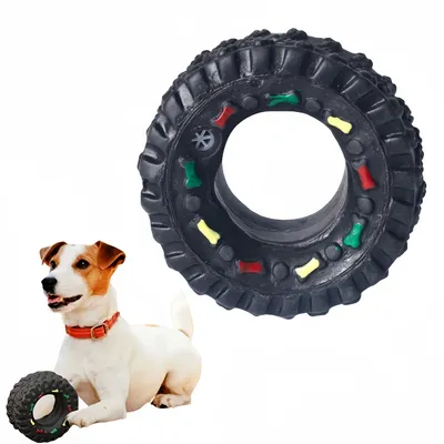 FurryFusion Jouet pour chien en forme de pneu FurryFusion Jouet pour chien en forme de pneu