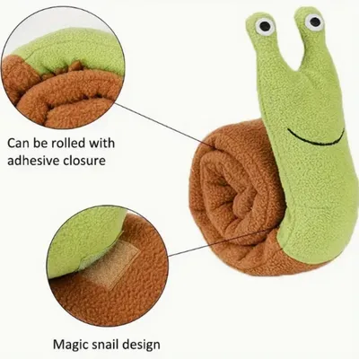 FurryFusion Jouet pour chien escargot interactif
