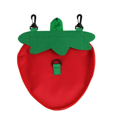FurryFusion Sac à foin animal aux fraises