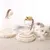 FurryFusion Jouet pour chat en peluche à ressort souris
