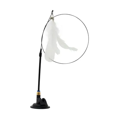 UAMLY Jouet pour chat à ventouse – avec cloche UAMLY Jouet pour chat à ventouse – avec cloche