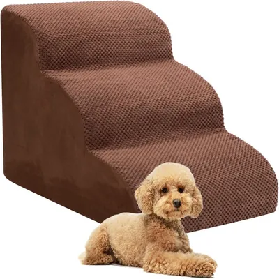 FurryFusion Escalier pour Chien Chat à 3 Marches FurryFusion Escalier pour Chien Chat à 3 Marches