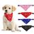 UAMLY Lot de 4 foulards pour chien