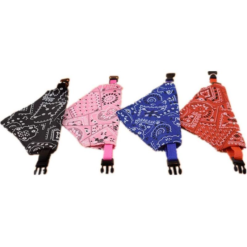UAMLY Lot de 4 foulards pour chien