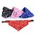 UAMLY Lot de 4 foulards pour chien