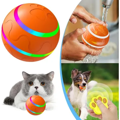 UAMLY Jouet pour chien à balle rebondissante automatique