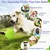 FurryFusion Ballon bruissant pour chien en caoutchouc résistant