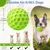 FurryFusion Ballon bruissant pour chien en caoutchouc résistant