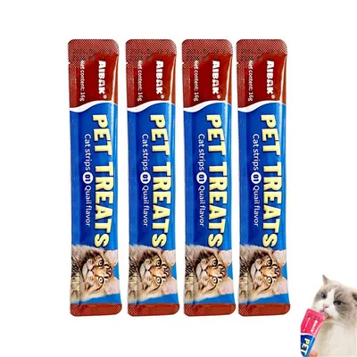FurryFusion Cat Snack Pâte multivitaminée pour chat 20 × 16 g