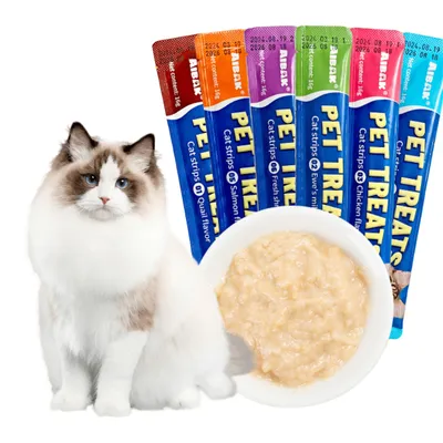 FurryFusion Cat Snack Pâte multivitaminée pour chat 20 × 16 g
