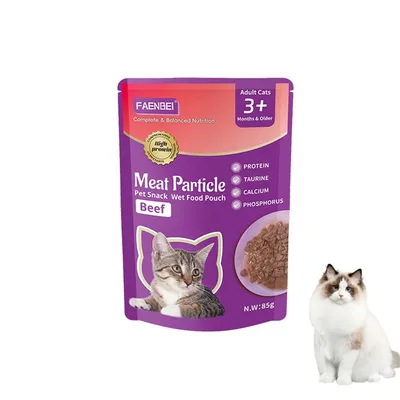 FurryFusion Nourriture humide pour chats en granulés 5 x 85 g FurryFusion Nourriture humide pour chats en granulés 5 x 85 g
