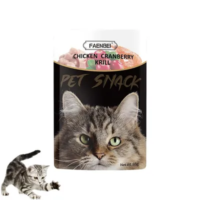 FurryFusion Nourriture humide pour chat 5x85g