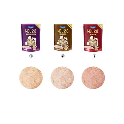 Nourriture humide au bœuf pour chat 12 x 85 g