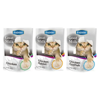 FurryFusion Nourriture humide pour chat saveur lapin 3x85g