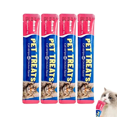 FurryFusion Cat Snack Pâte multivitaminée pour chat 20 × 16 g