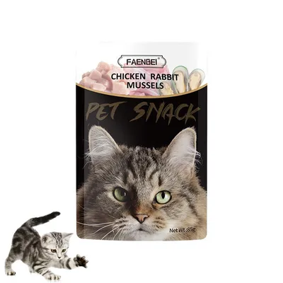 FurryFusion Nourriture humide pour chat 5x85g