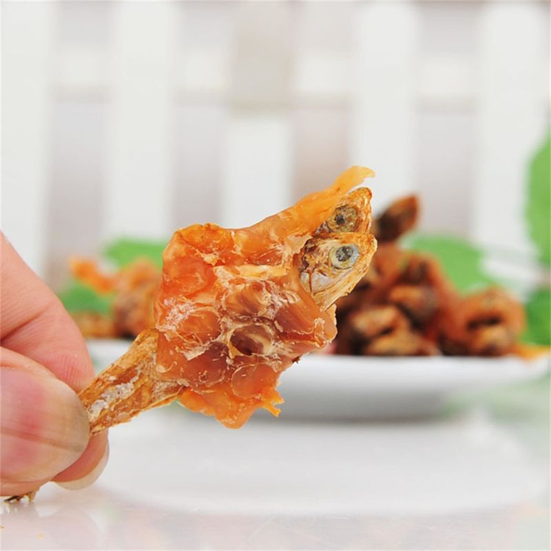 FurryFusion Snack de poisson séché enroulé dans du poulet