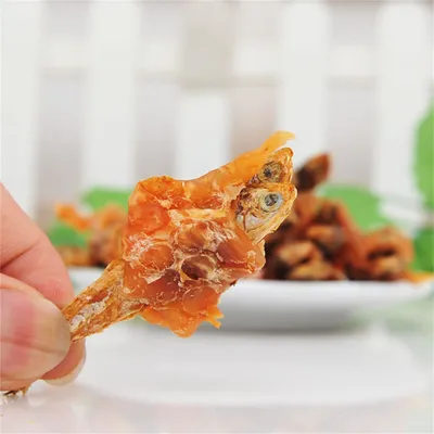 FurryFusion Snack de poisson séché enroulé dans du poulet