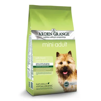 Arden Grange Mini Adulte – Agneau & Riz – 6 kg