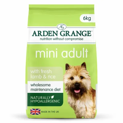 Arden Grange Mini Adulte – Agneau & Riz – 6 kg Arden Grange Mini Adulte – Agneau & Riz – 6 kg
