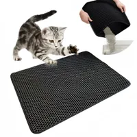 FurryFusion Tapis à litière pour chats en EVA double-couche