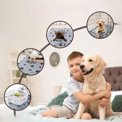 FurryFusion Tapis d'alimentation pour chien