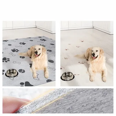 FurryFusion Tapis d'alimentation pour chien