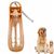 FurryFusion Bouteille d'eau pliable pour chien avec bol d'alimentation