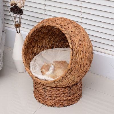 PawHut - Panier chat lit confort style cosy