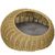 PawHut - Panier Niche Chat Imitation Rotin Déhoussable H.31 cm - Marron