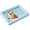 FurryFusion Kühlmatte für Hunde und Katzen Blau M