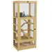 PawHut - 5-Level Rodent Cage with Accessories H.131cm - Bois naturel