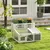 PawHut - clapier lapin design multi-portes - gris