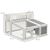 PawHut - clapier lapin design multi-portes - gris