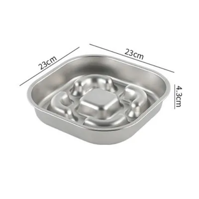 FurryFusion Gamelle carrée Slow Food pour chien