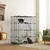PawHut - cage d'intérieur enclos pour chat - noir PawHut - cage d'intérieur enclos pour chat - noir