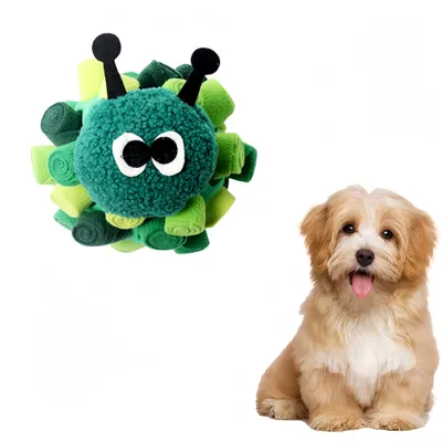 FurryFusion Jouet pour chien balle de nourriture cachée