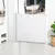 PawHut - Barrière Animaux Rétractable H.83 cm - Blanc