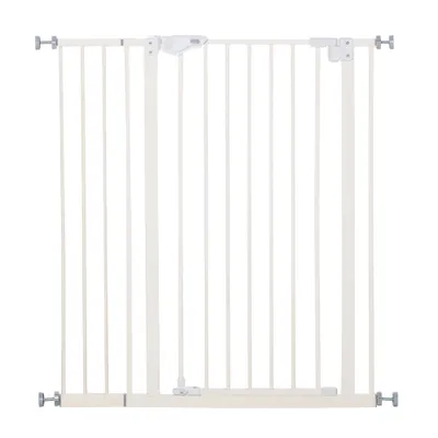 PawHut - Barrière sécurité réglable sans perçage - H.104.1 cm - blanc PawHut - Barrière sécurité réglable sans perçage - H.104.1 cm - blanc