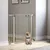 PawHut - Barrière Sécurité Animaux Réglable H.75-103 cm - Gris