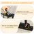 PawHut - barrière sécurité chien double verrouillage H.104 cm - noir PawHut - barrière sécurité chien double verrouillage H.104 cm - noir