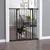 PawHut - barrière sécurité chien double verrouillage H.104 cm - noir PawHut - barrière sécurité chien double verrouillage H.104 cm - noir