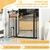 PawHut - Barrière sécurité animaux réglable H.74-80 cm - noir