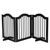 PawHut - Barrière modulable sécurité animaux H.61 cm - noir
