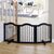 PawHut - Barrière modulable sécurité animaux H.61 cm - noir