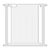 PawHut - Barrière animaux réglable H.75-82 cm - blanc