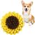FurryFusion Tapis à renifler pour chat et chien en forme de tournesol