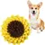 FurryFusion Tapis renifleur en forme de tournesol pour chiens et chats FurryFusion Tapis renifleur en forme de tournesol pour chiens et chats