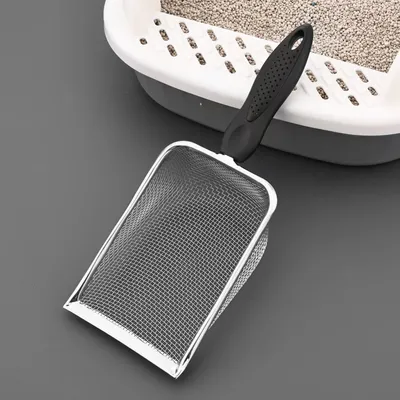 UAMLY Pelle à litière à petits trous pour chat